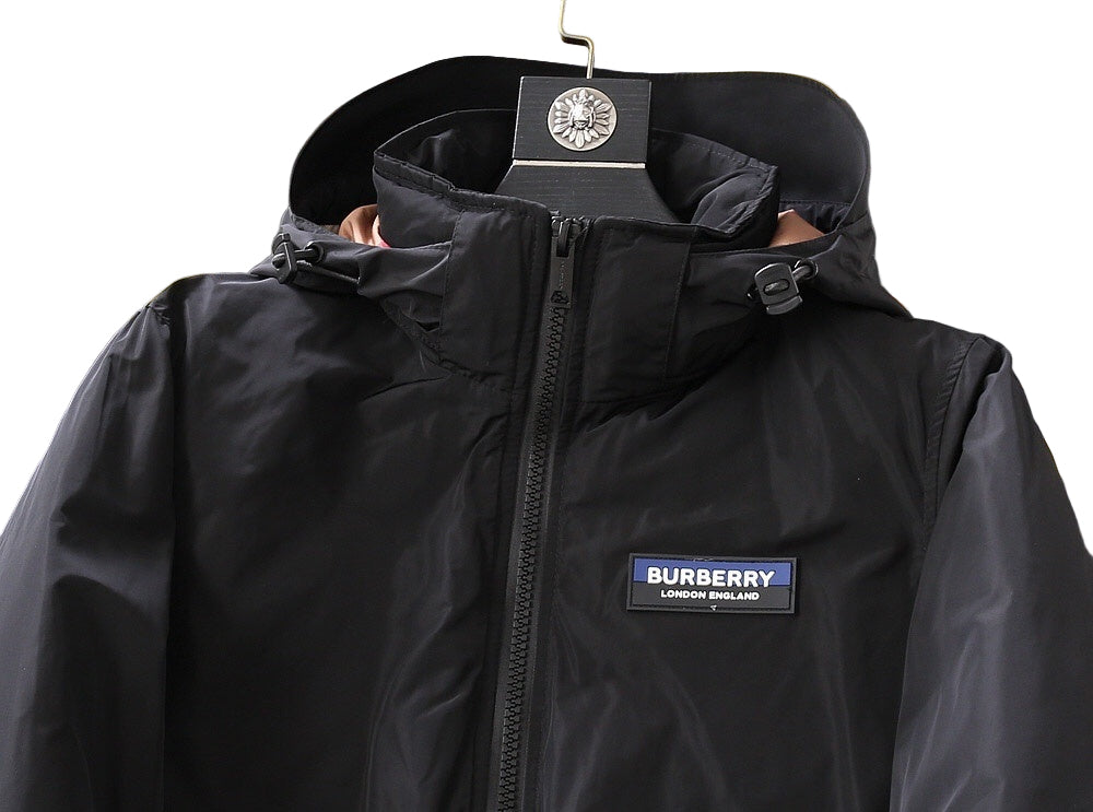 Burberry Windbreaker Down Jacket "Black"