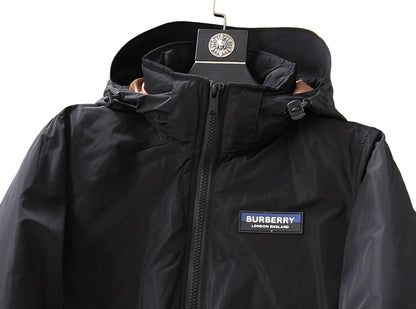 Burberry Windbreaker Down Jacket "Black"