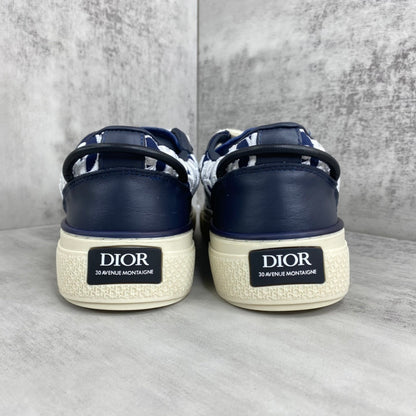 Dior B33 "Blue Oblique Embroidery"