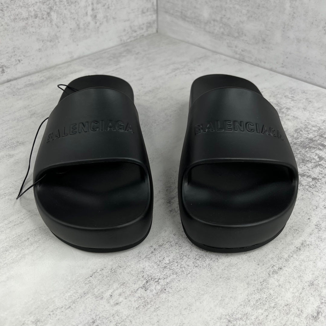 Balenciaga Chunky Slides "Black"