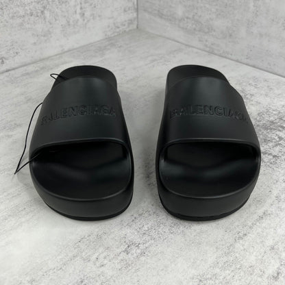 Balenciaga Chunky Slides "Black"