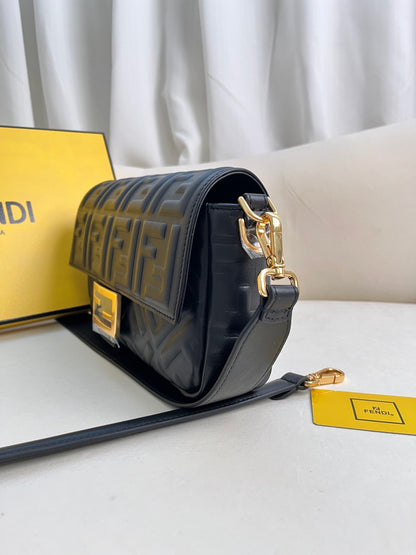 Fendi Baguette Leather Bag