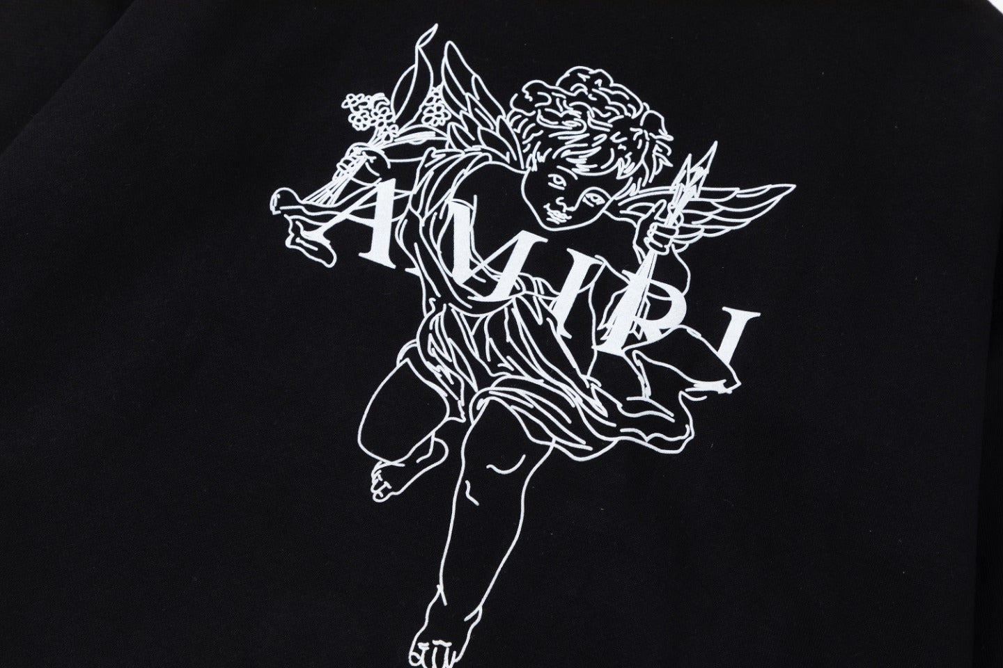 Amiri Cherub Hoodie "Black"