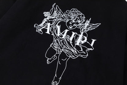 Amiri Cherub Hoodie "Black"