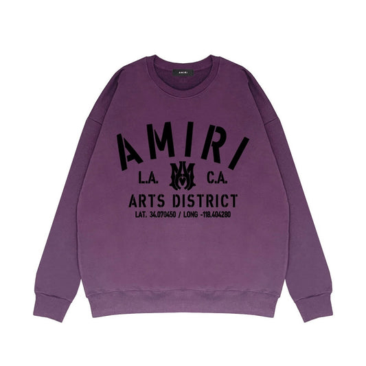 Amiri Arts District Sweatshirt "Purple-Black"
