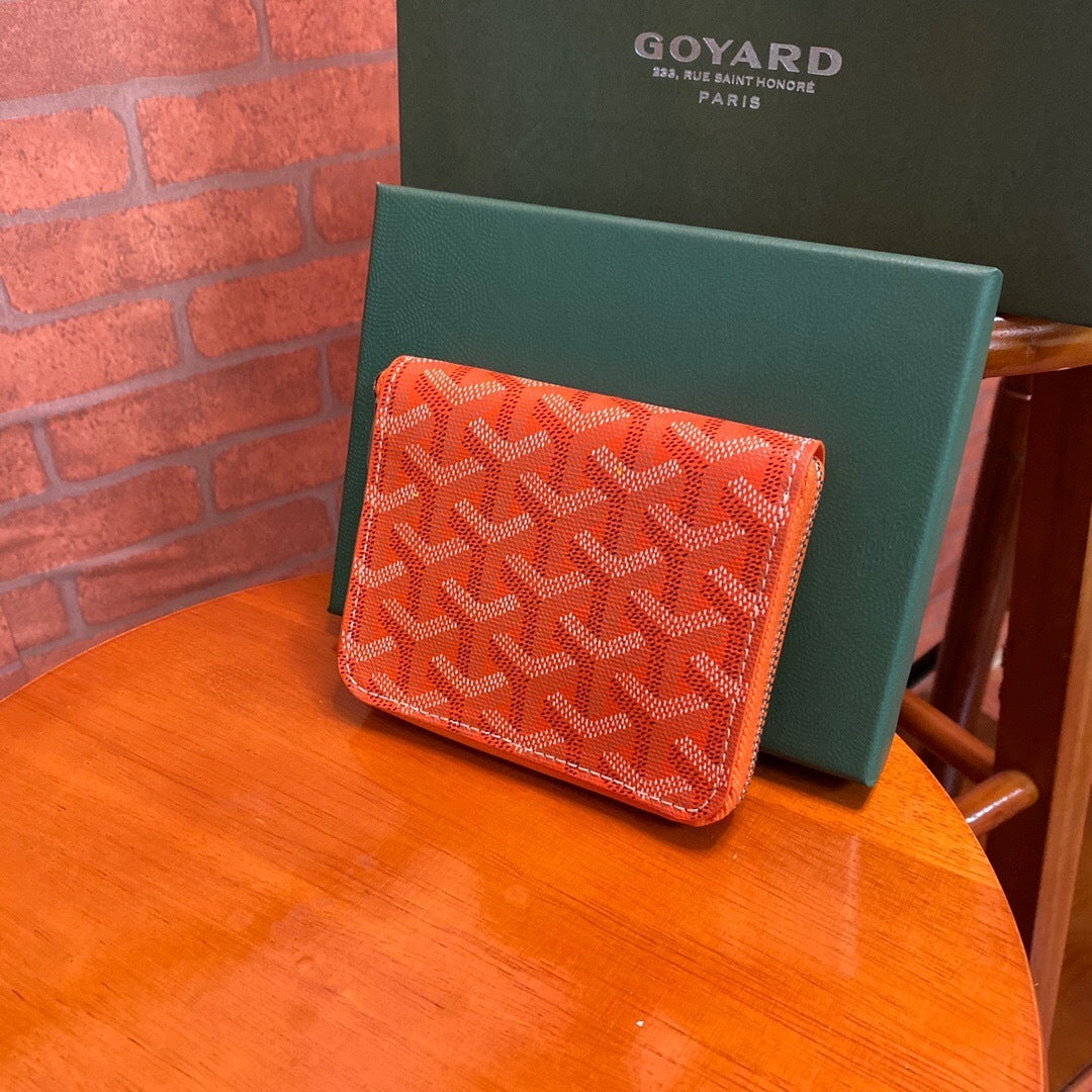 Goyard Matignon PM Wallet "Orange"