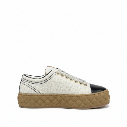 Chanel Tweed "White-Black"
