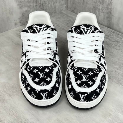 Louis Vuitton Trainers "Black-White Textile"