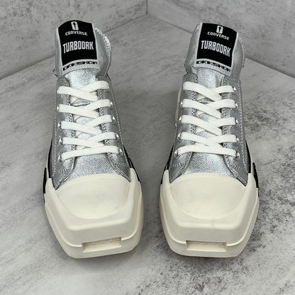 Rick Owens x Converse TURBODRK Low "Silver"