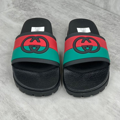 Gucci Slides "Black-Green-Red"