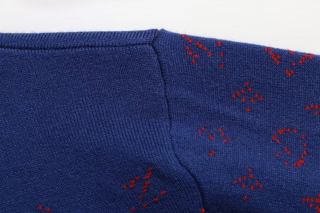 Louis Vuitton Sweater "Blue-Red Gradient"