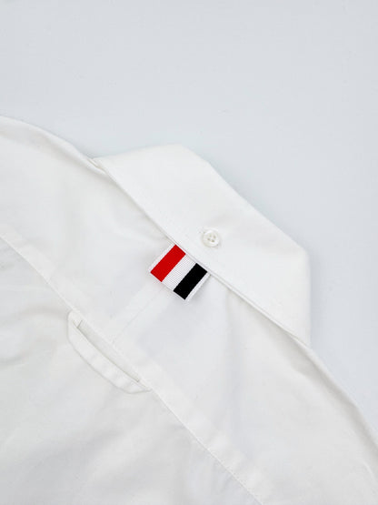 Thom Browne Cotton Armband Shirt "White"