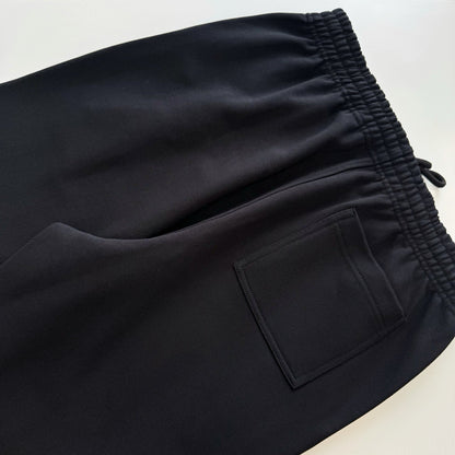 Burberry Knight Check Cotton Track Pants "Black"