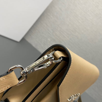 Prada Saffiano Leather Mini Envelope Bag