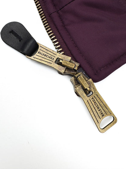 Balenciaga Bomber Jacket "Burgundy"
