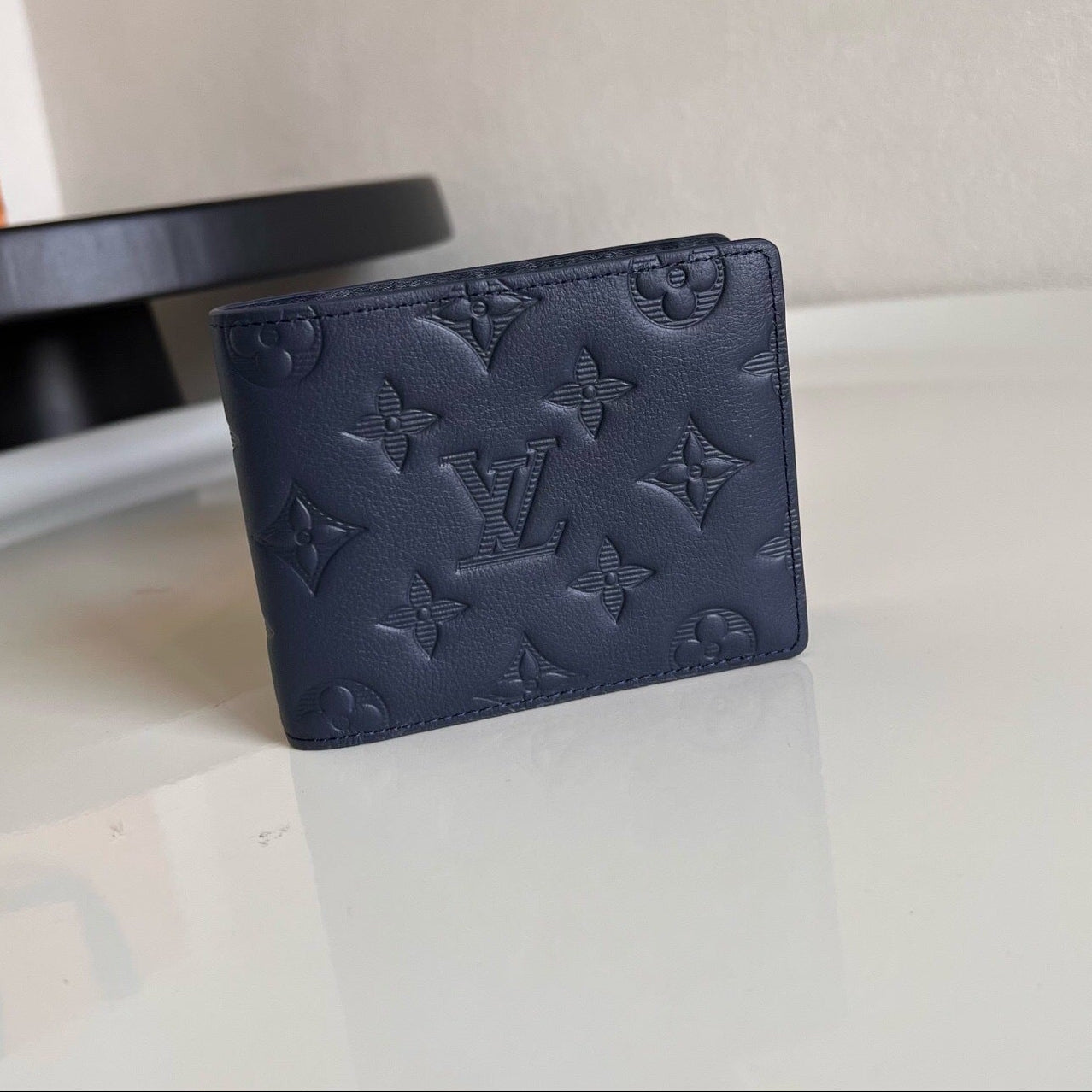 Louis Vuitton Multiple Wallet "Shadow Leather"