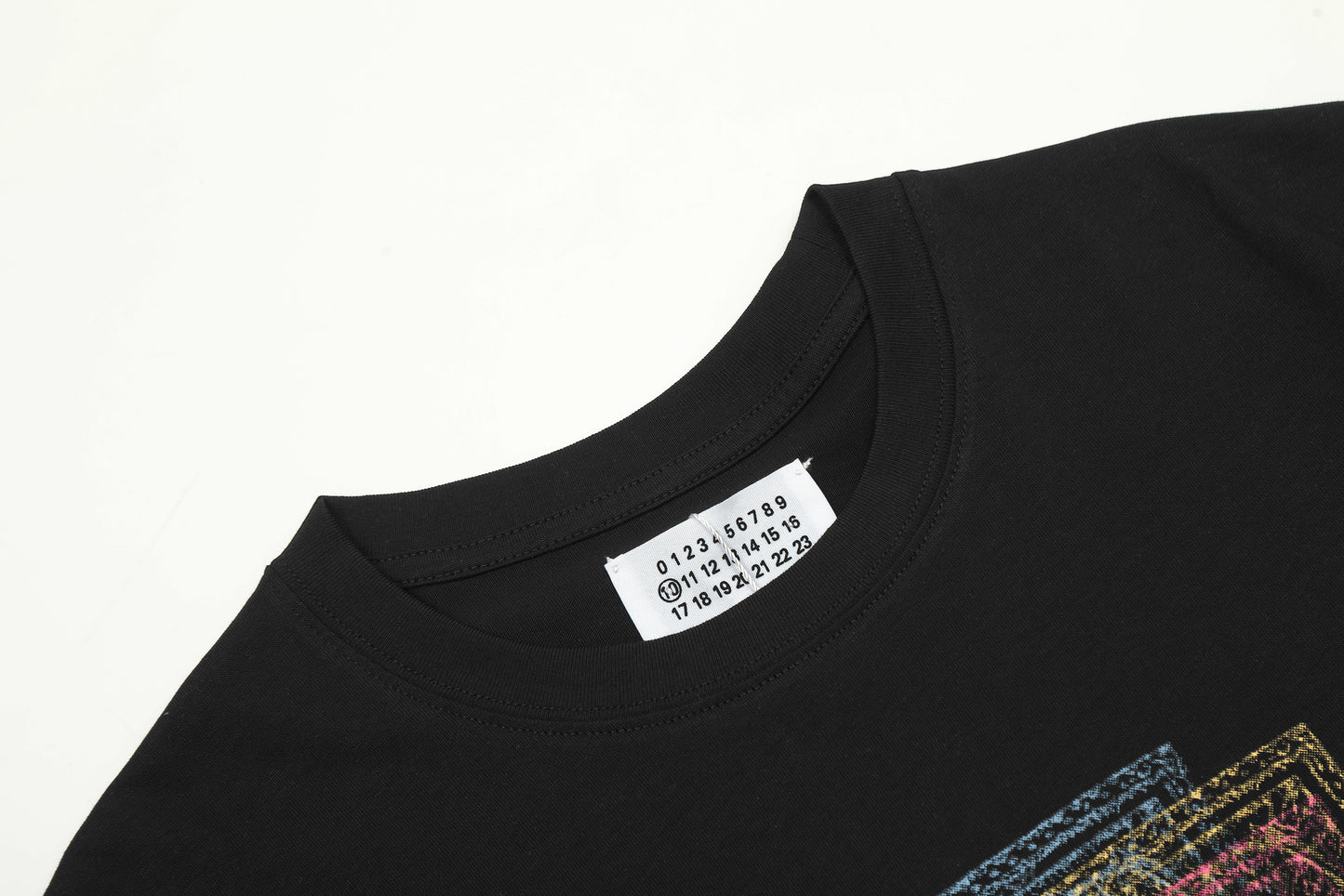 Maison Margiela French Terry Stamps T-Shirt "Black"