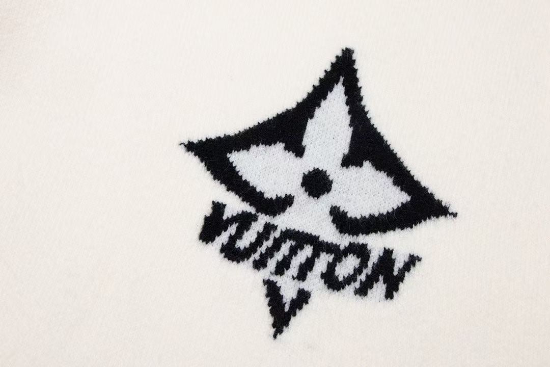 Louis Vuitton Snowflake Sweater "White-Black"