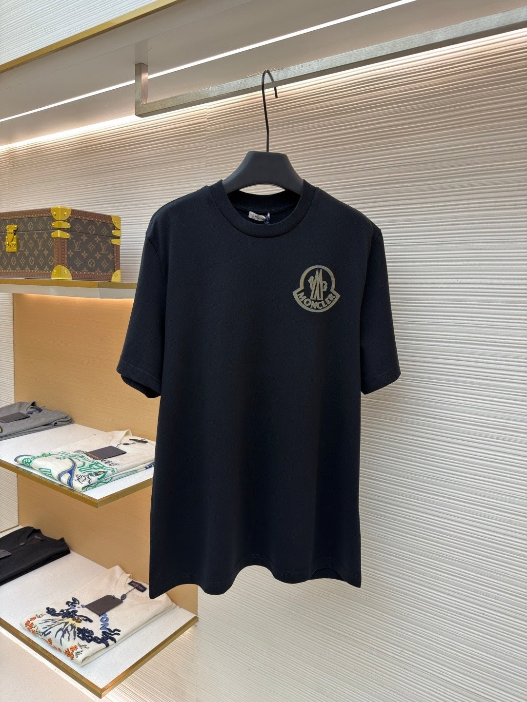 Moncler Logo T-Shirt "Black"