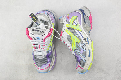 Balenciaga Runner "Light grey-Purple-Yellow"