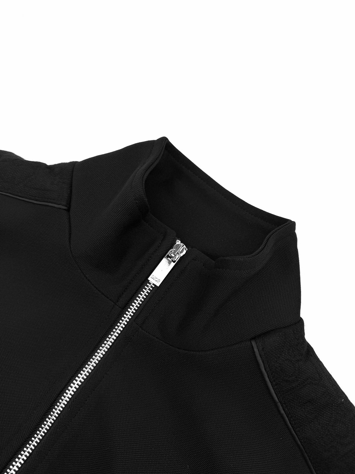Dior Oblique Track Jacket "Black Cotton-Blend Jersey"
