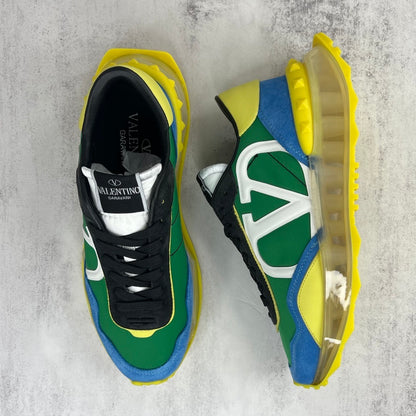 Valentino Garavani Netrunner "Green-Blue-Yellow"