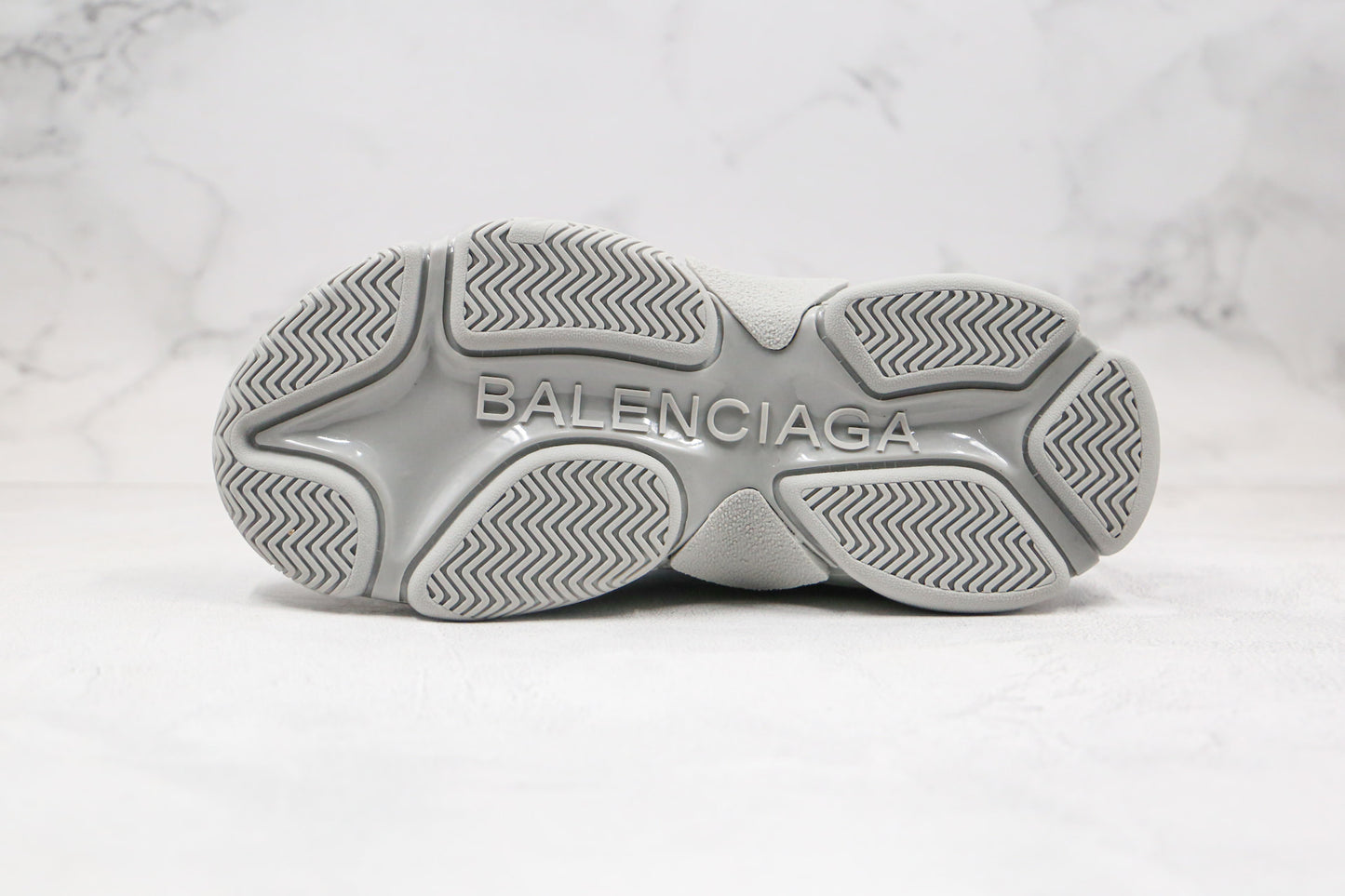 Balenciaga Triple S "Grey-All Over Logo"
