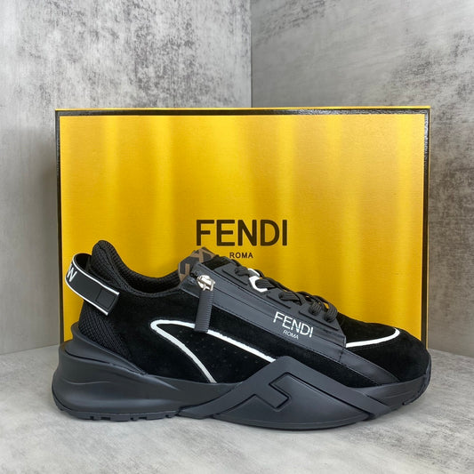 Fendi Flow "Black Suede"