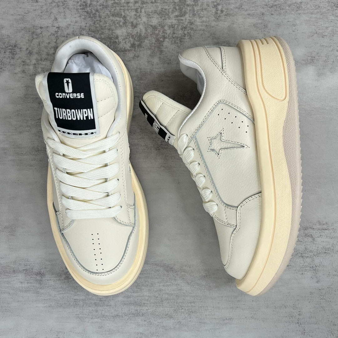Rick Owens x Converse TURBOWPN Low "Beige"