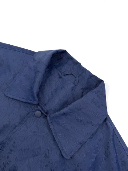 Dior Oblique Blouson Jacket "Blue Technical Jacquard"