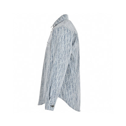 Dior Monogram Overshirt "White-Blue"