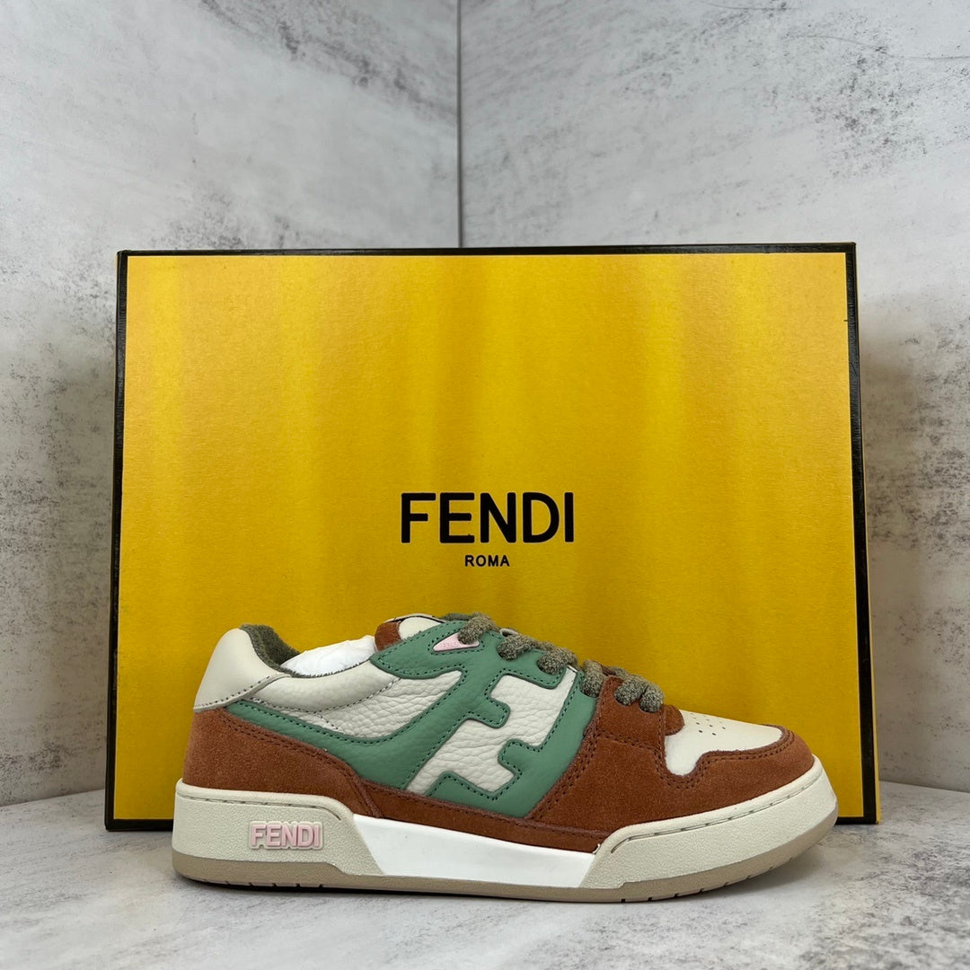 Fendi Match "White-Green-Brown"