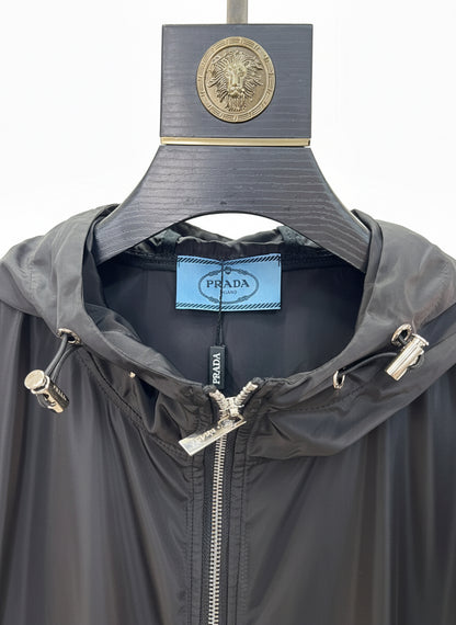 Prada Windbreaker Jacket "Black"