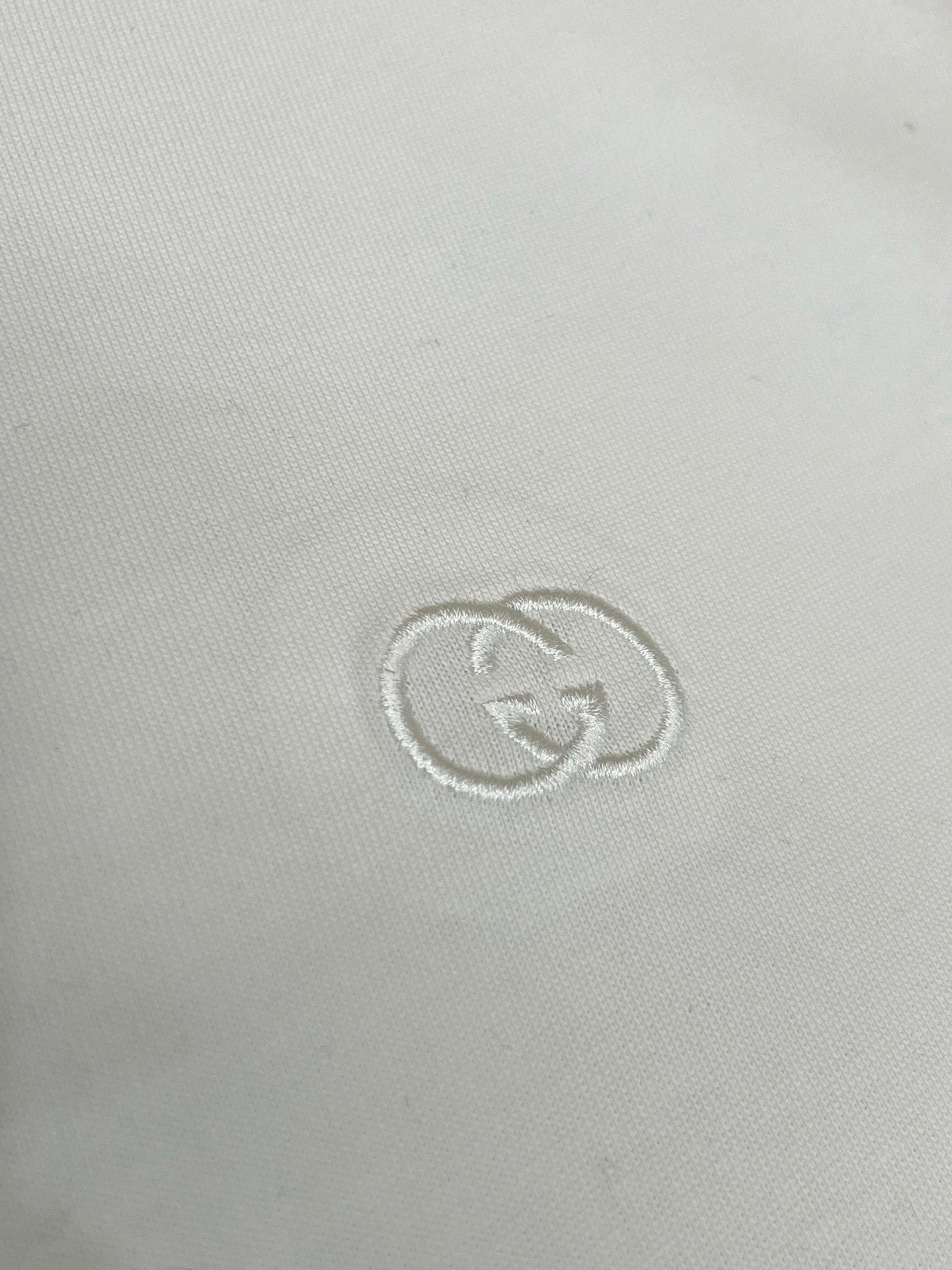 Gucci Cotton Jersey T-Shirt with Embroidery "White"