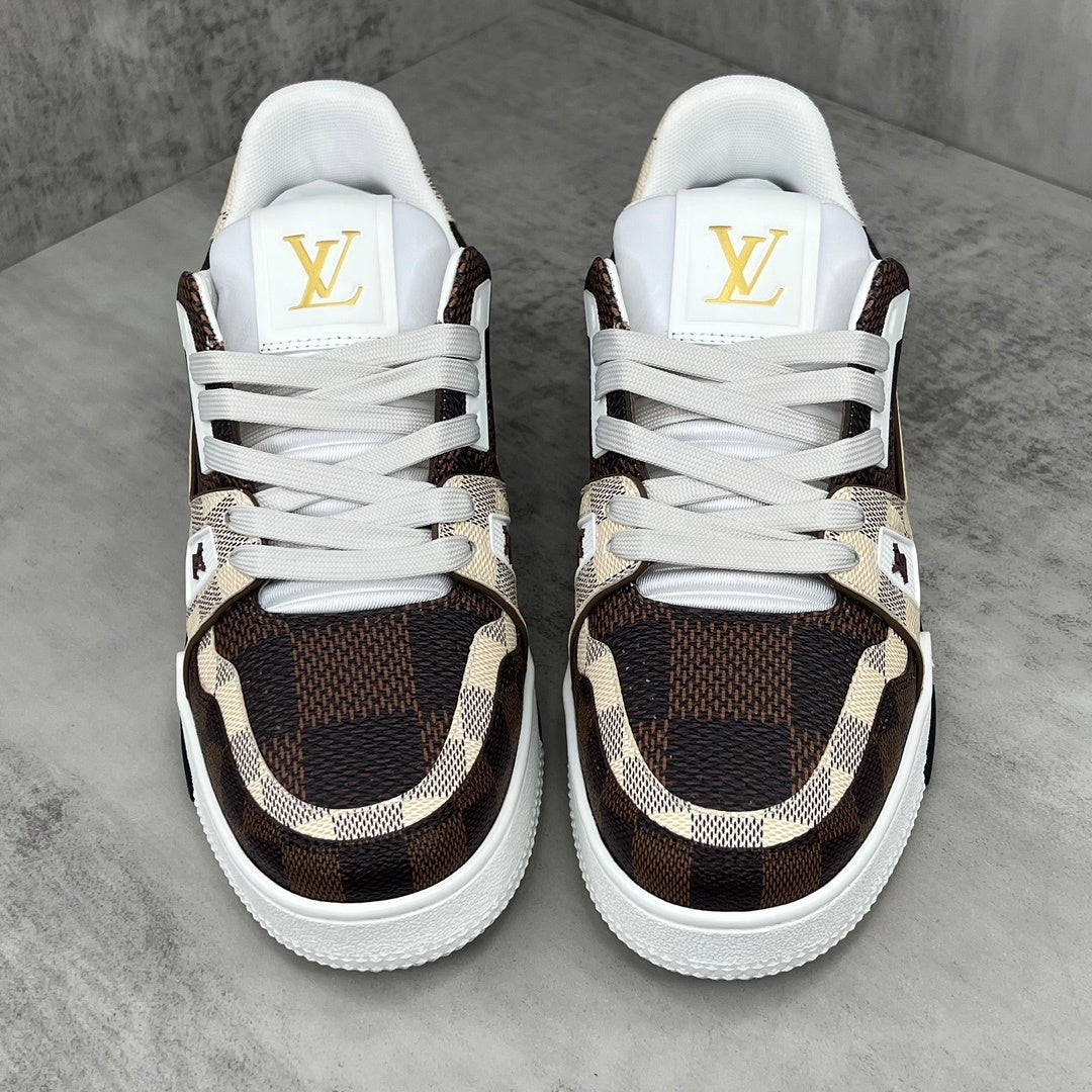 Louis Vuitton Trainers "Brown Ebene"