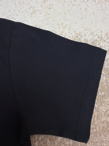 Dior T-Shirt with Embroidery "Black and White Cotton Jersey"