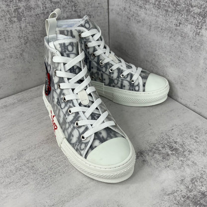 Dior B23 High "White Ox Head Embroidery"