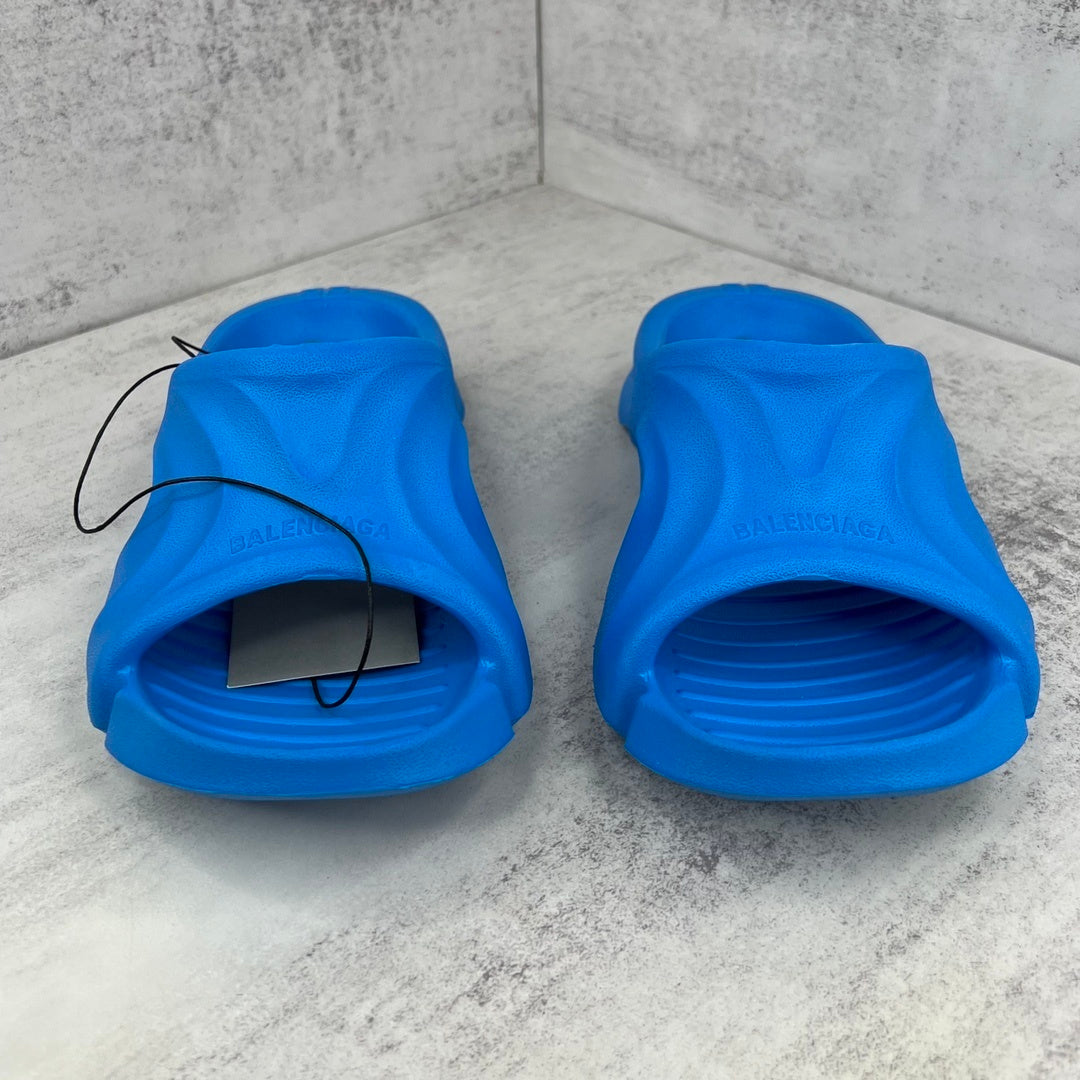 Balenciaga Slides "Blue"
