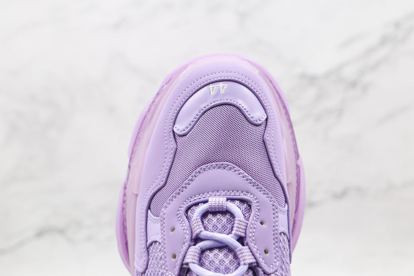 Balenciaga Triple S "Purple-Clear Sole"