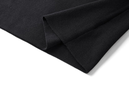 Gucci Knit Cotton T-shirt with Embroidery "Black"