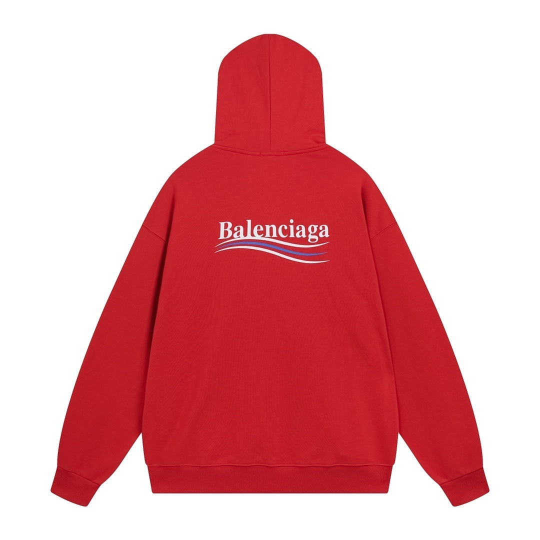Balenciaga Political Campaign Hoodie "Red"