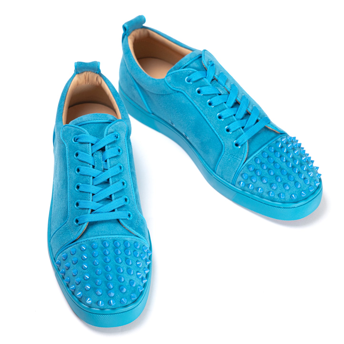 Christian Louboutin Louis Junior Spikes "Blue"