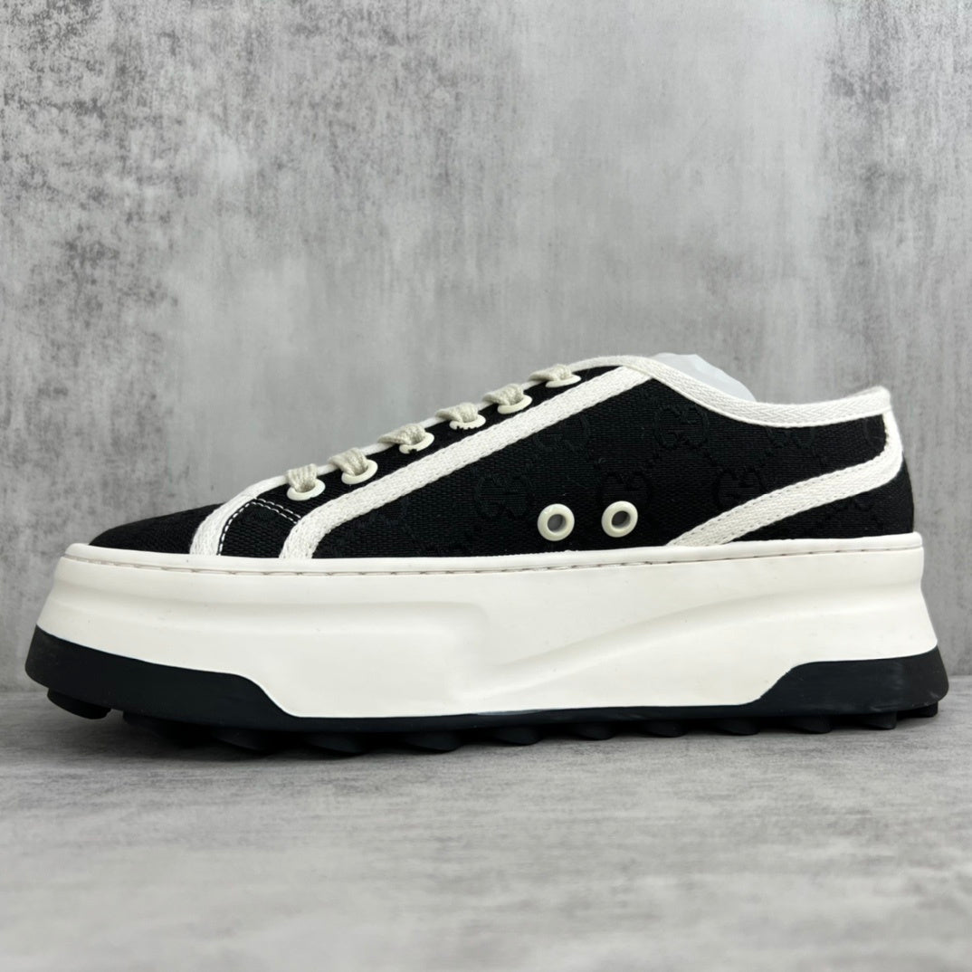 Gucci Tennis 1977 Low "White-Black Monogram"