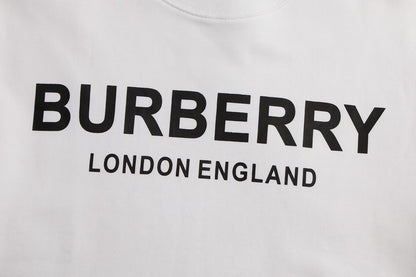 Burberry Logo Print Sweatshirt "White"