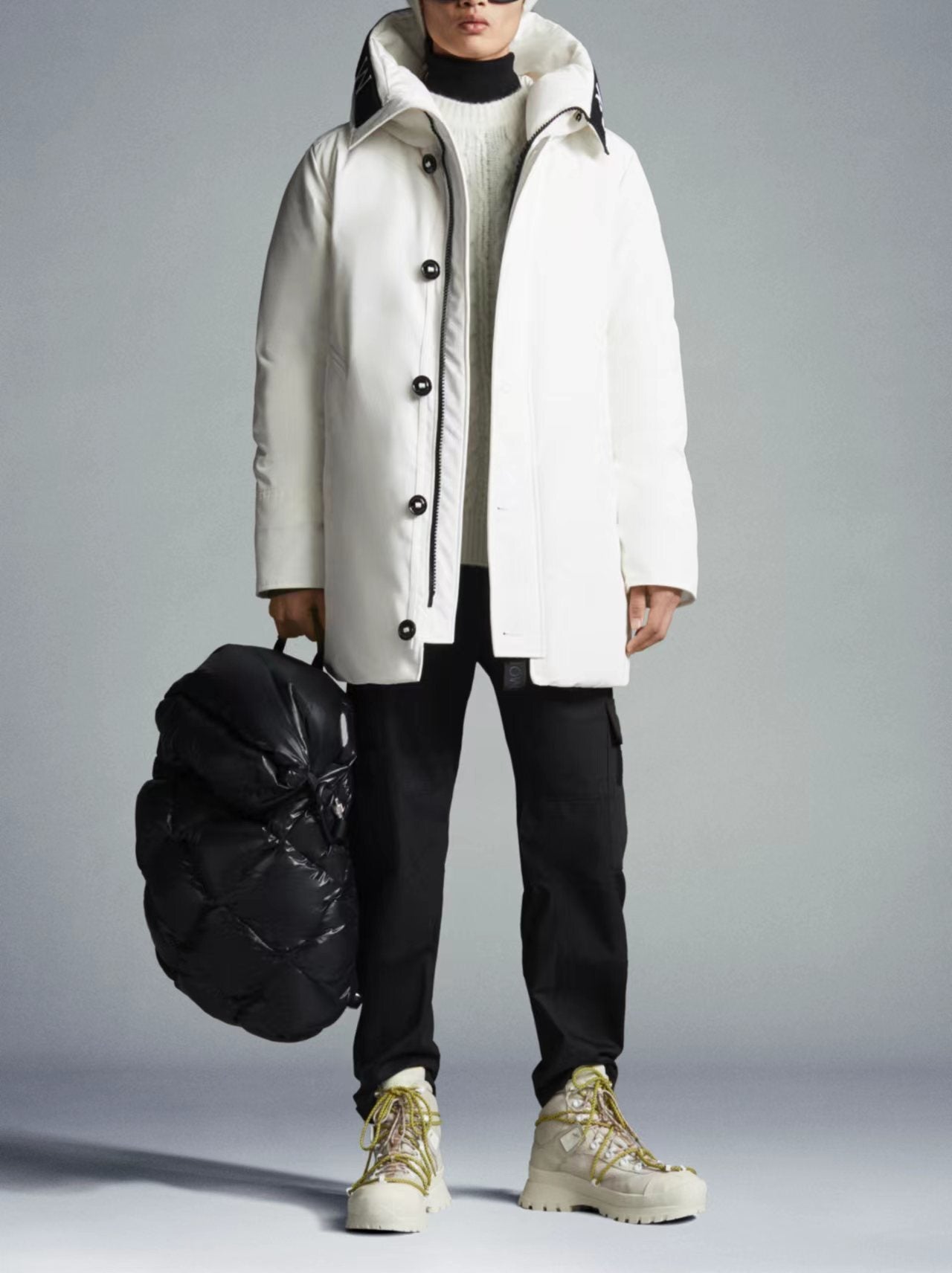 Moncler Down Parka Jacket "White"