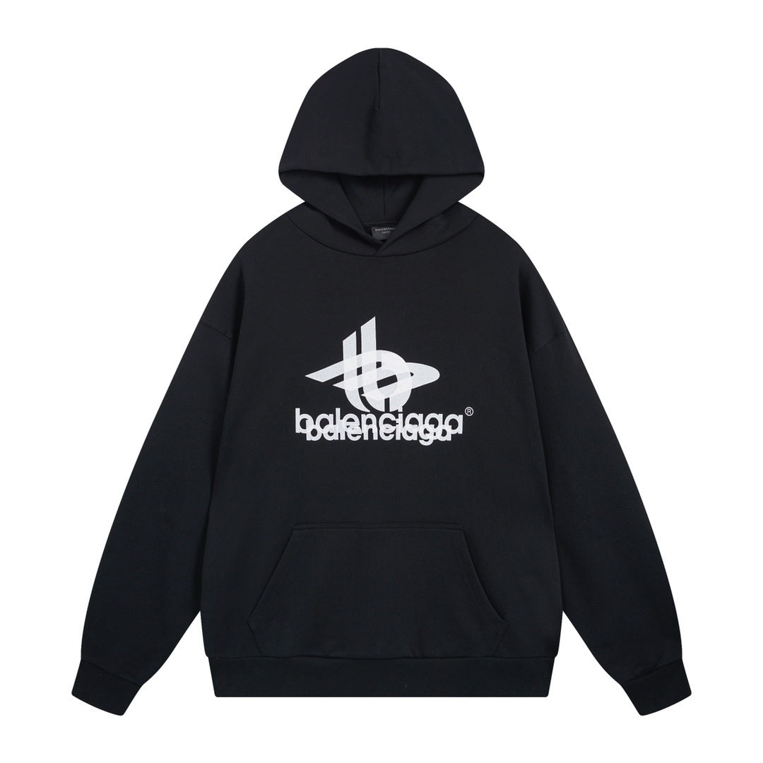 Balenciaga Hoodie "Black-White"
