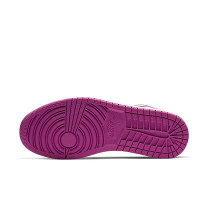 Air Jordan 1 Low "Black-Fuchsia"
