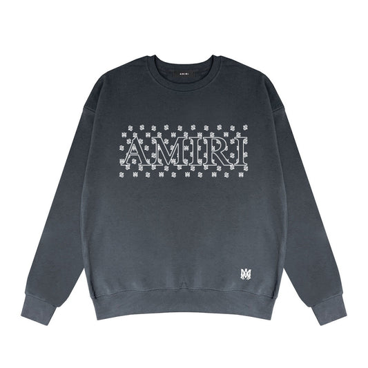 Amiri Sweatshirt "Grey-White"