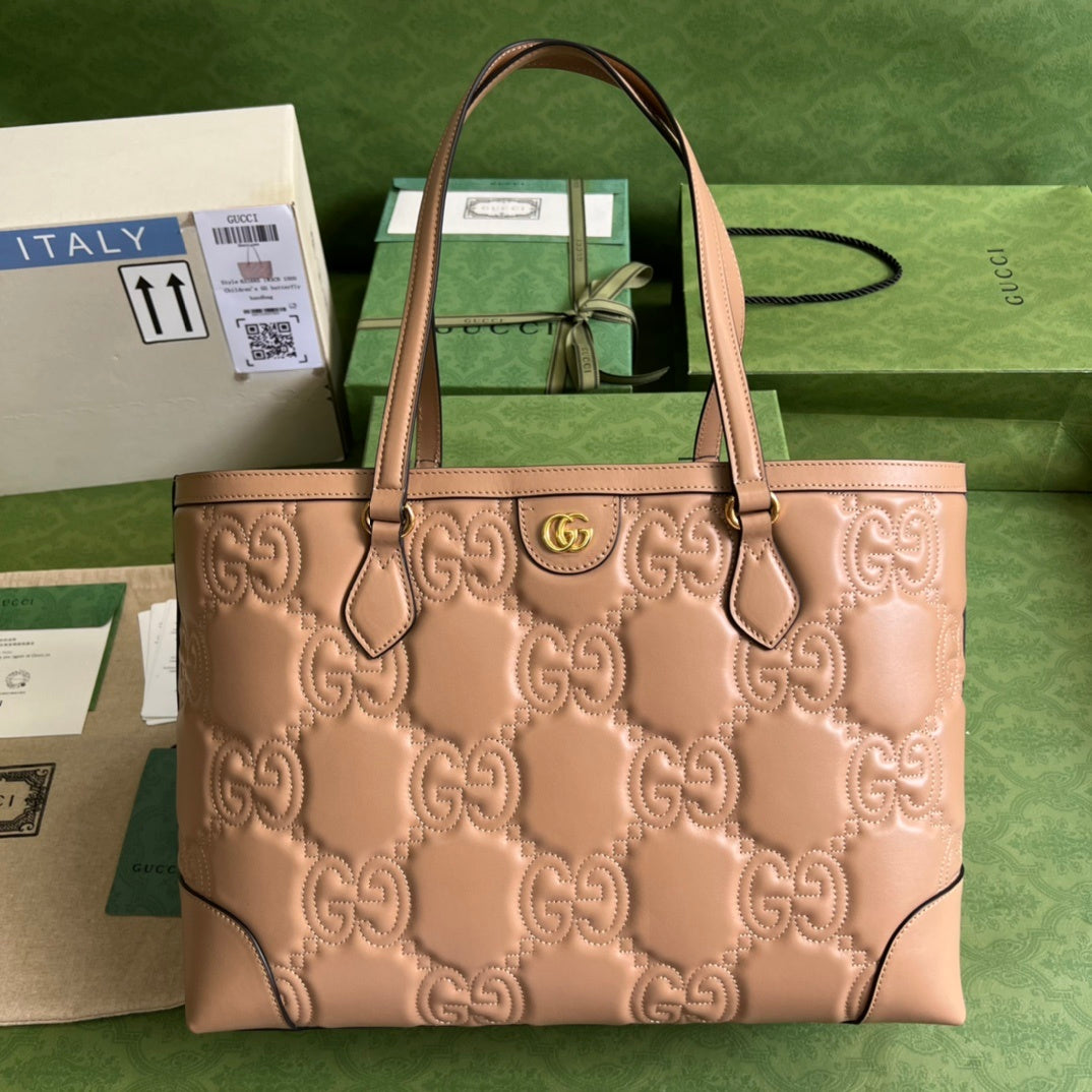 Gucci GG Matelassé Medium Tote