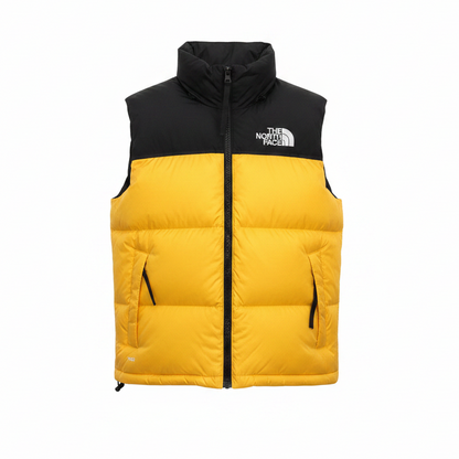 The North Face 700 Down Vest "Yellow-Black"